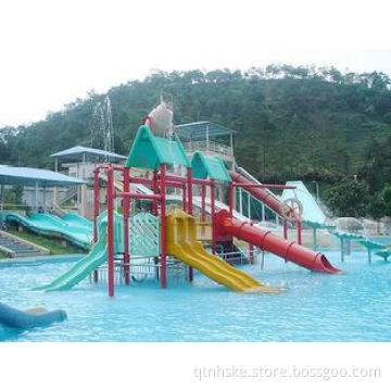 Customized Body Slide Aqua Splash Water Fun Park For Swimmi